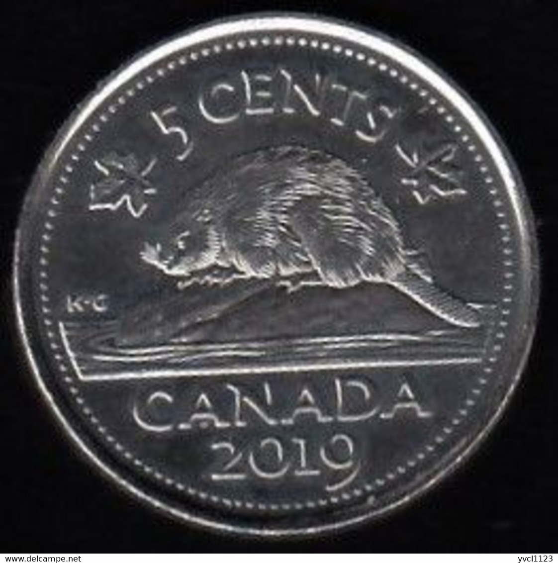 CANADA - 2019 Circulating 5&cent; Coin  (*) - Canada