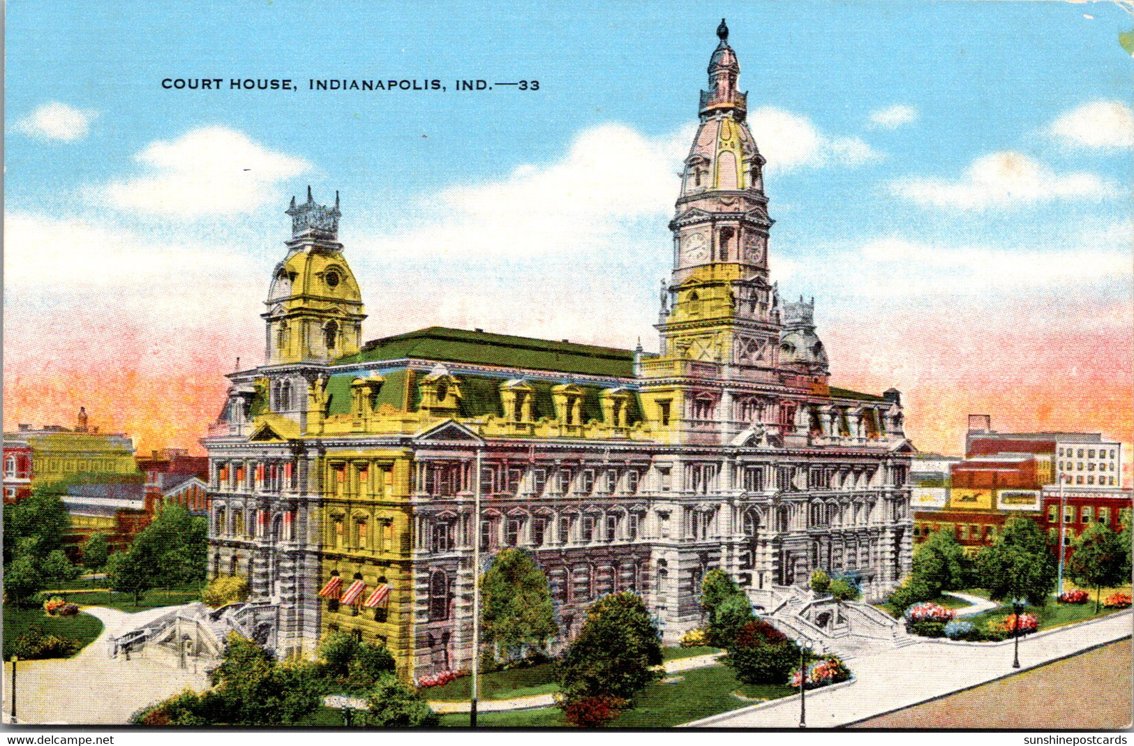 Indiana Indianapolis Court House - Indianapolis