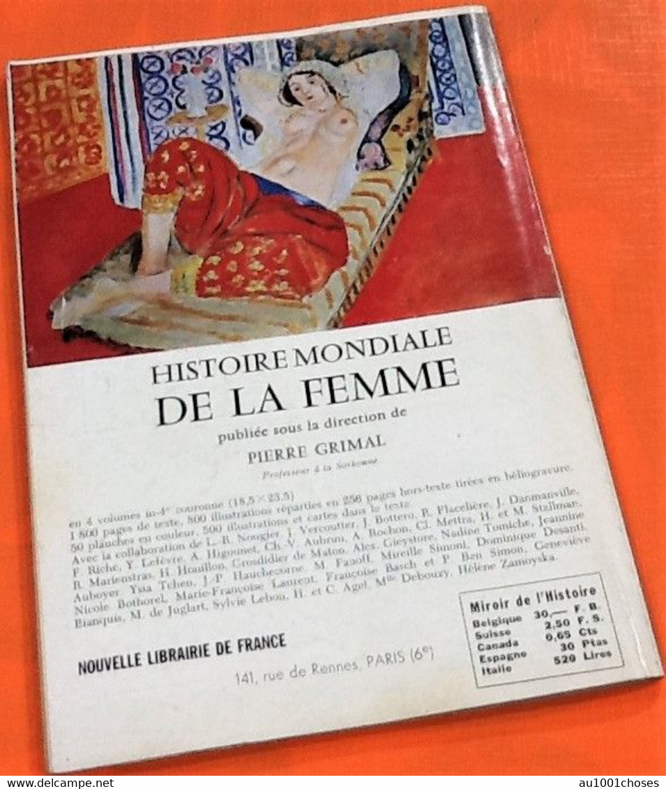 Miroir De L' Histoire  Le Dernier Jour De Pompéi   (Août 1967)   N° 212 144 Pages (245X170)mm - History