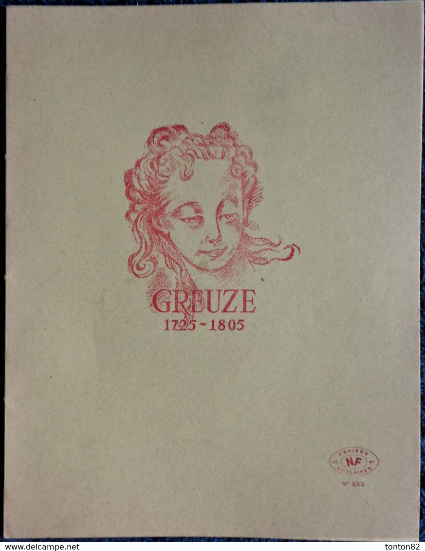 Cahier  - GREUZE - 1725 / 1805 . - Transports