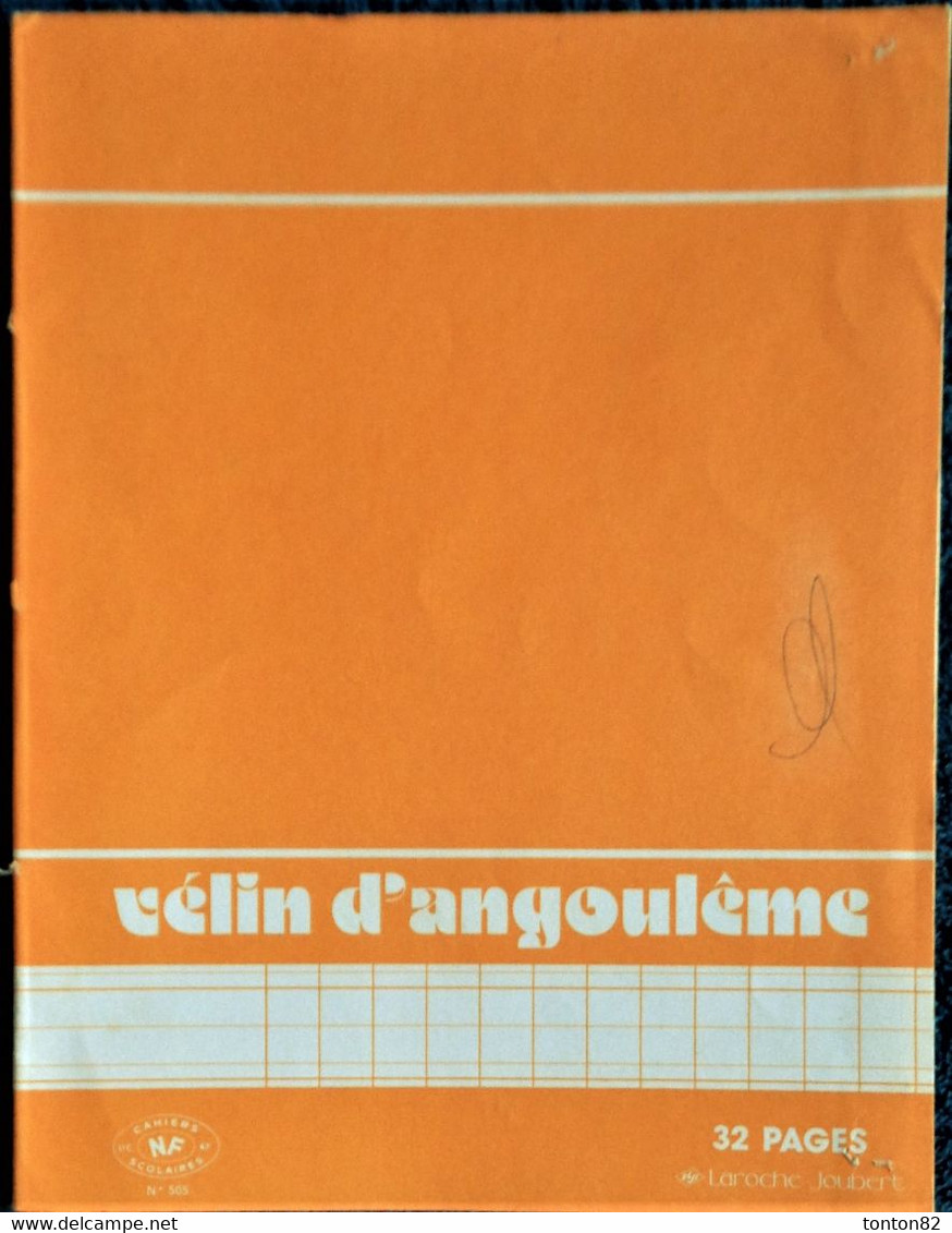 Cahier  - Velin D'Angoulême - 32 Pages . - Transport