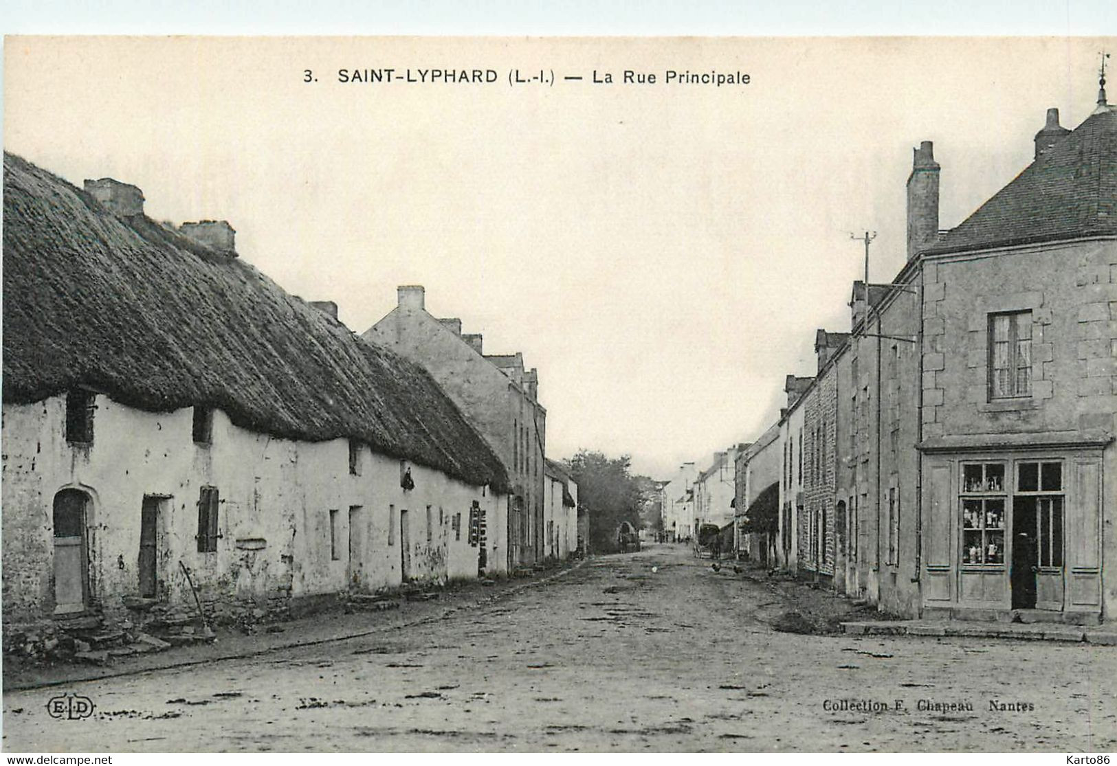 St Lyphard * La Rue Principale - Saint-Lyphard