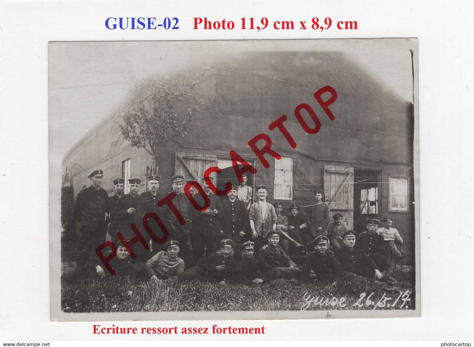 GUISE-F.FA.27-PHOTO Allemande-Guerre 14-18-1 WK-Militaria-Fliegerei-Aviation-France-02- - Guise