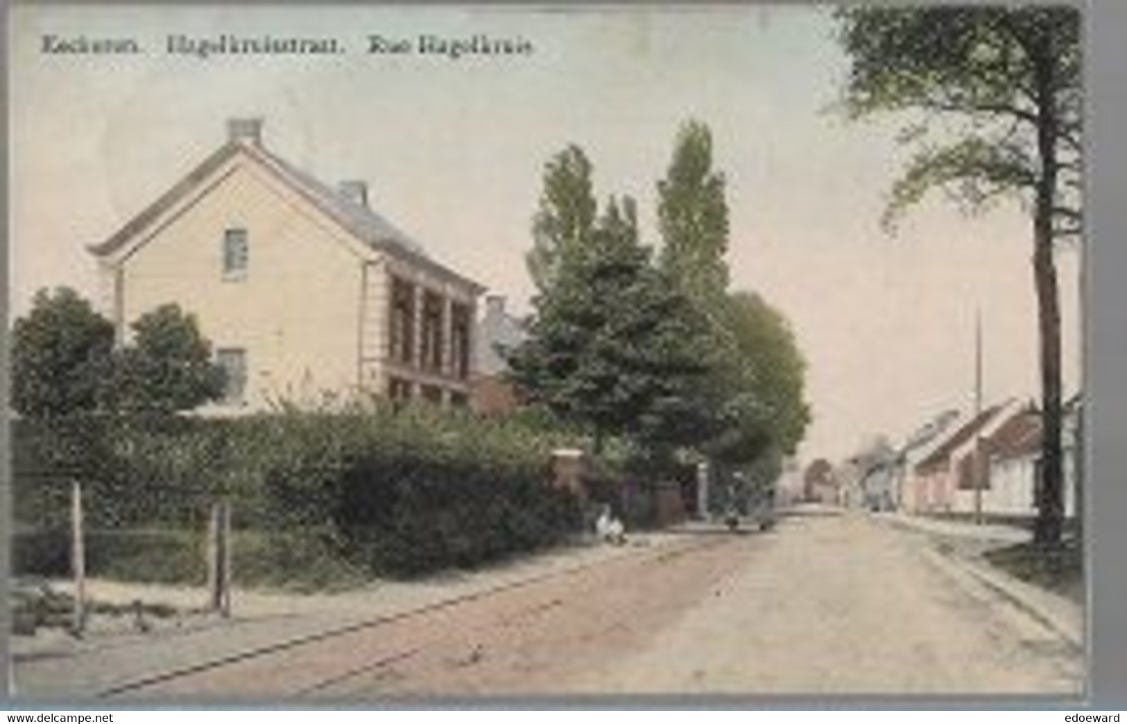 14 09/  36//  EKEREN  1918 KRIJGSGEVANGENE ZENDING AAN  G/HOLLERMANN?? // HAGELKRUIS - Sonstige & Ohne Zuordnung