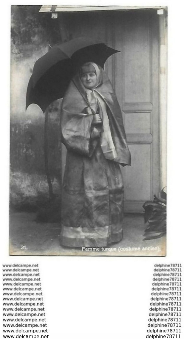 CONSTANTINOPLE   Femme Turque (costume Ancien) - Turkey
