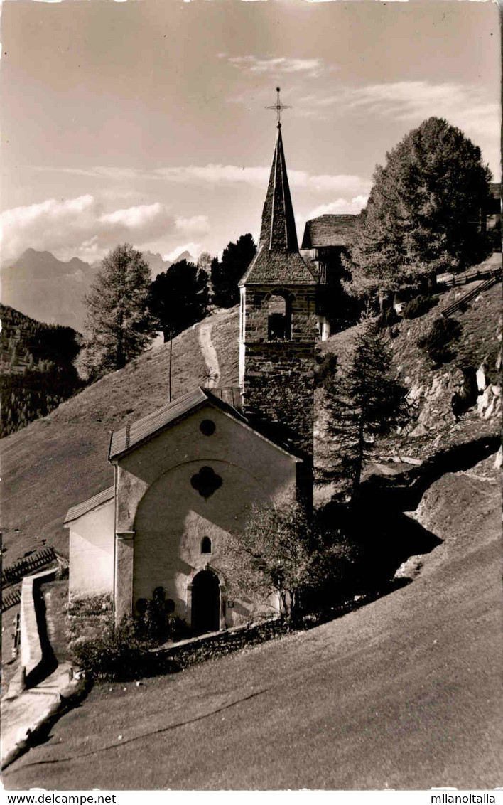 L'eglise De Chandolin (13953) * 1939 - Phot. Gyger - Chandolin