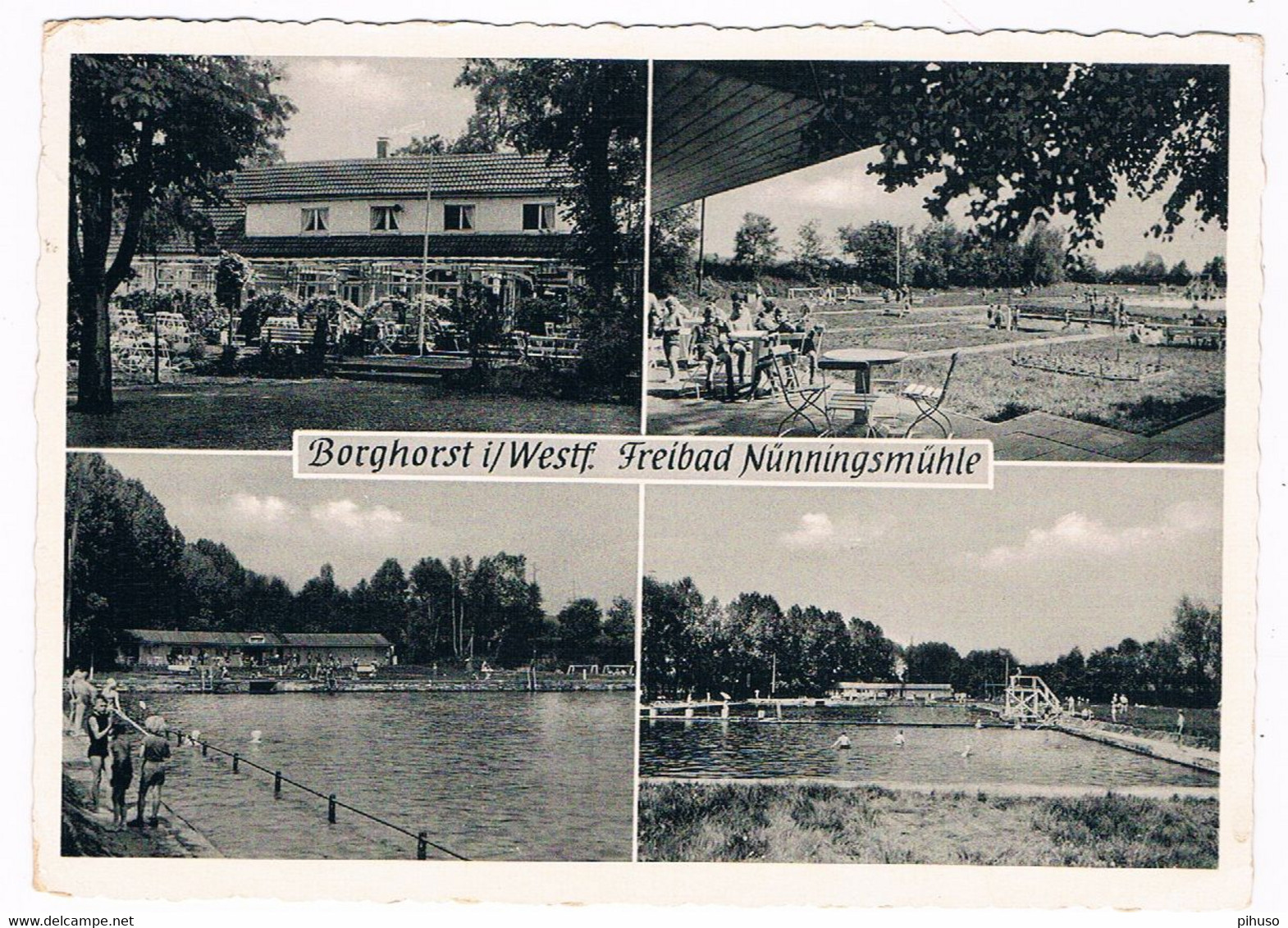 D-11437   BORGHORST : Freibad Nünningsmühle - Steinfurt