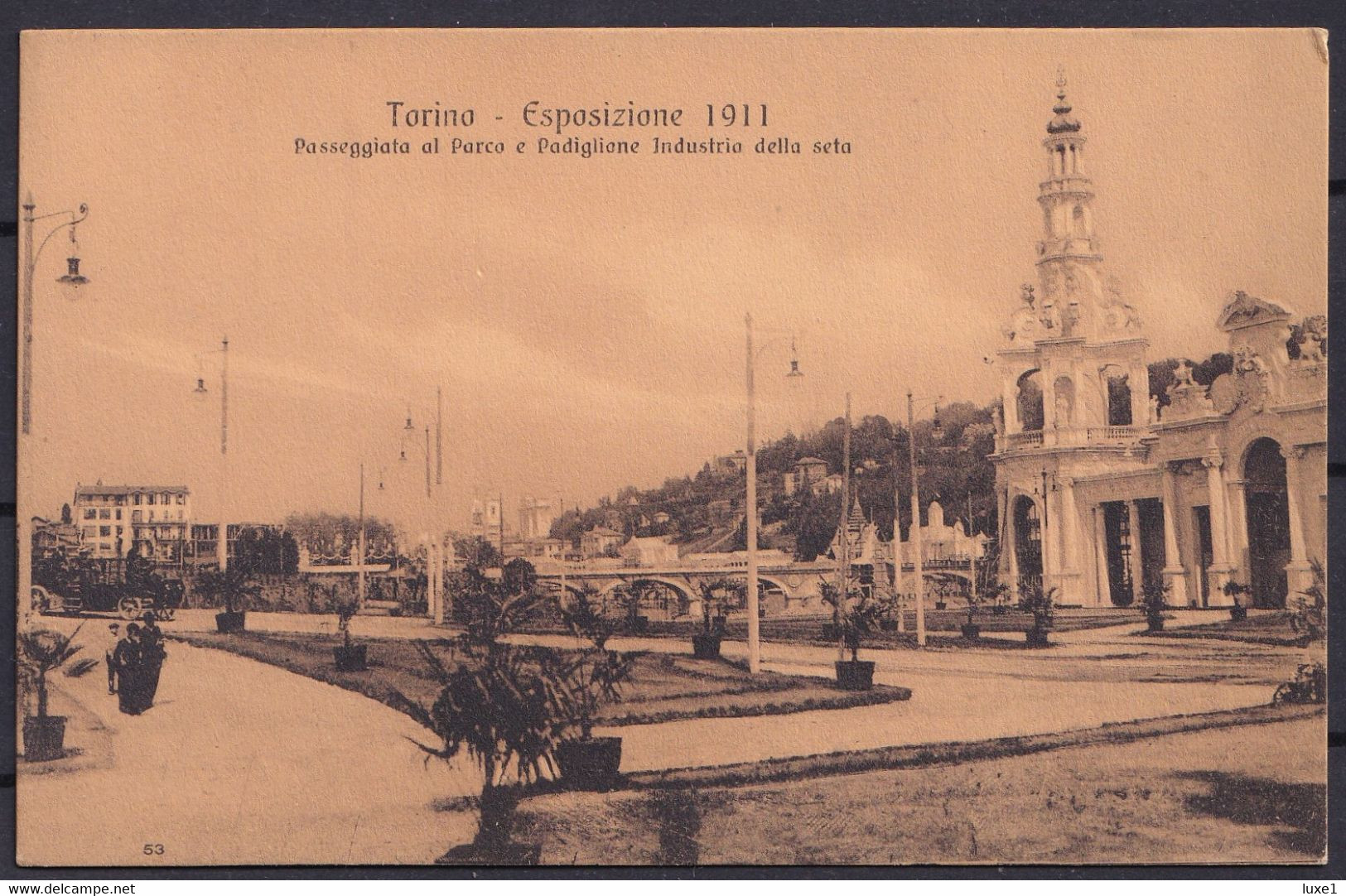 ITALY , TORINO  ,  OLD  POSTCARD - Expositions