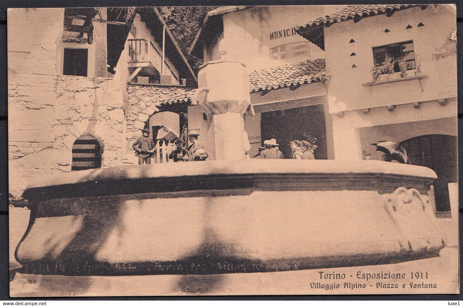 ITALY , TORINO  ,  OLD  POSTCARD - Exposiciones