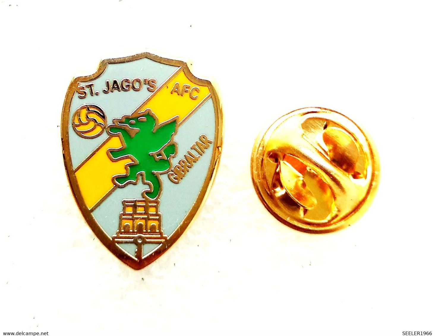 Football/soccer - Pin/badge - Quality    -   A.F.C. St. Jagos      -   GIBRALTAR. - Fussball