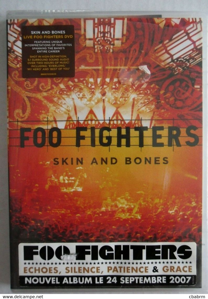 DVD FOO FIGHTERS SKIN AND BONES - DVD Musicaux