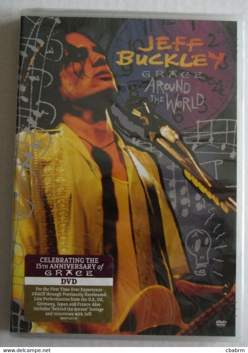 DVD JEFF BUCKLEY GRACE AROUND THE WORLD - DVD Musicaux