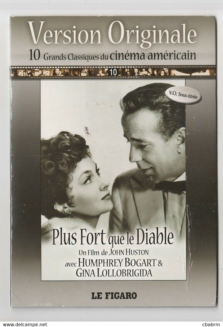 DVD PLUS FORT QUE LE DIABLE De John HUSTON Humphrey BOGART Gina LOLLOBRIGIDA - Classiques