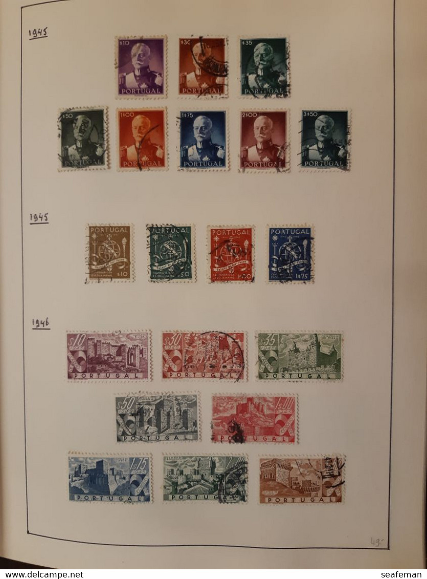 PORTUGAL   1935-1979     COLLECTION used/VF,good quality,almost complete,see 54 scans   [26p]