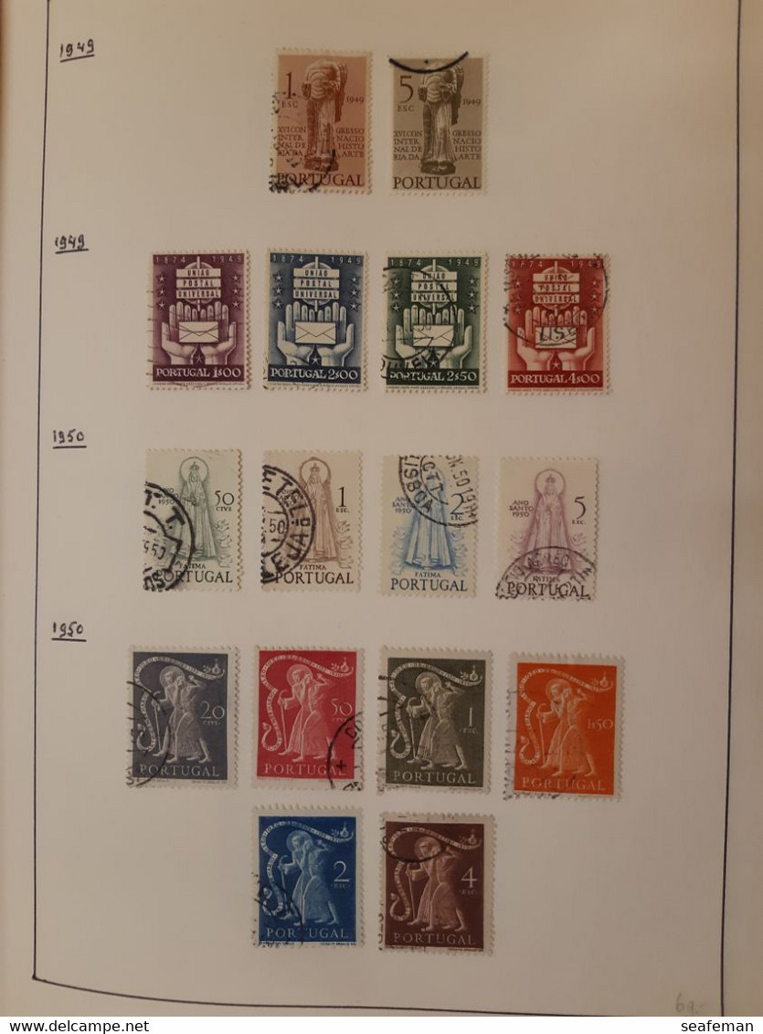 PORTUGAL   1935-1979     COLLECTION used/VF,good quality,almost complete,see 54 scans   [26p]