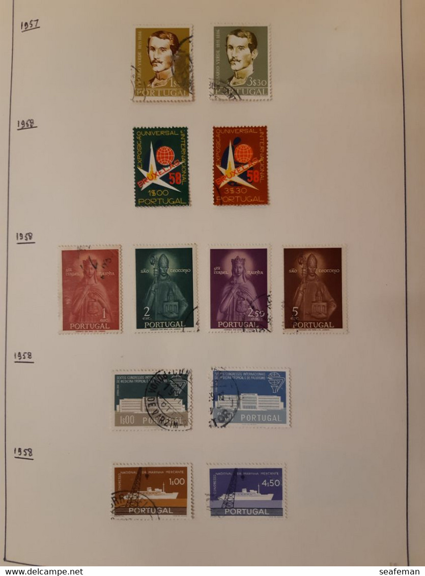 PORTUGAL   1935-1979     COLLECTION used/VF,good quality,almost complete,see 54 scans   [26p]