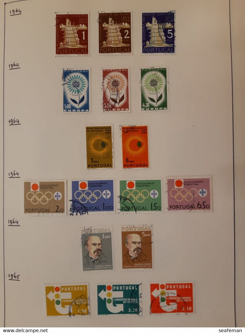 PORTUGAL   1935-1979     COLLECTION used/VF,good quality,almost complete,see 54 scans   [26p]