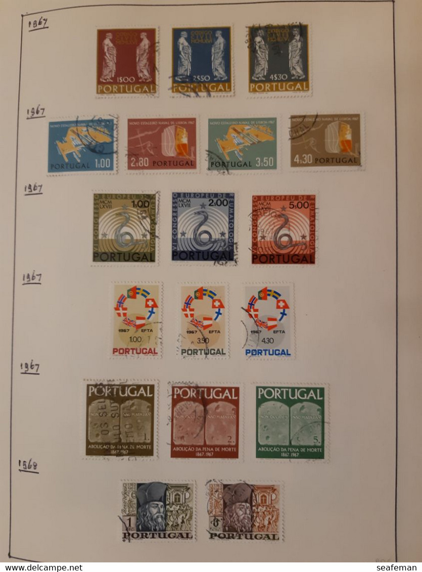 PORTUGAL   1935-1979     COLLECTION used/VF,good quality,almost complete,see 54 scans   [26p]