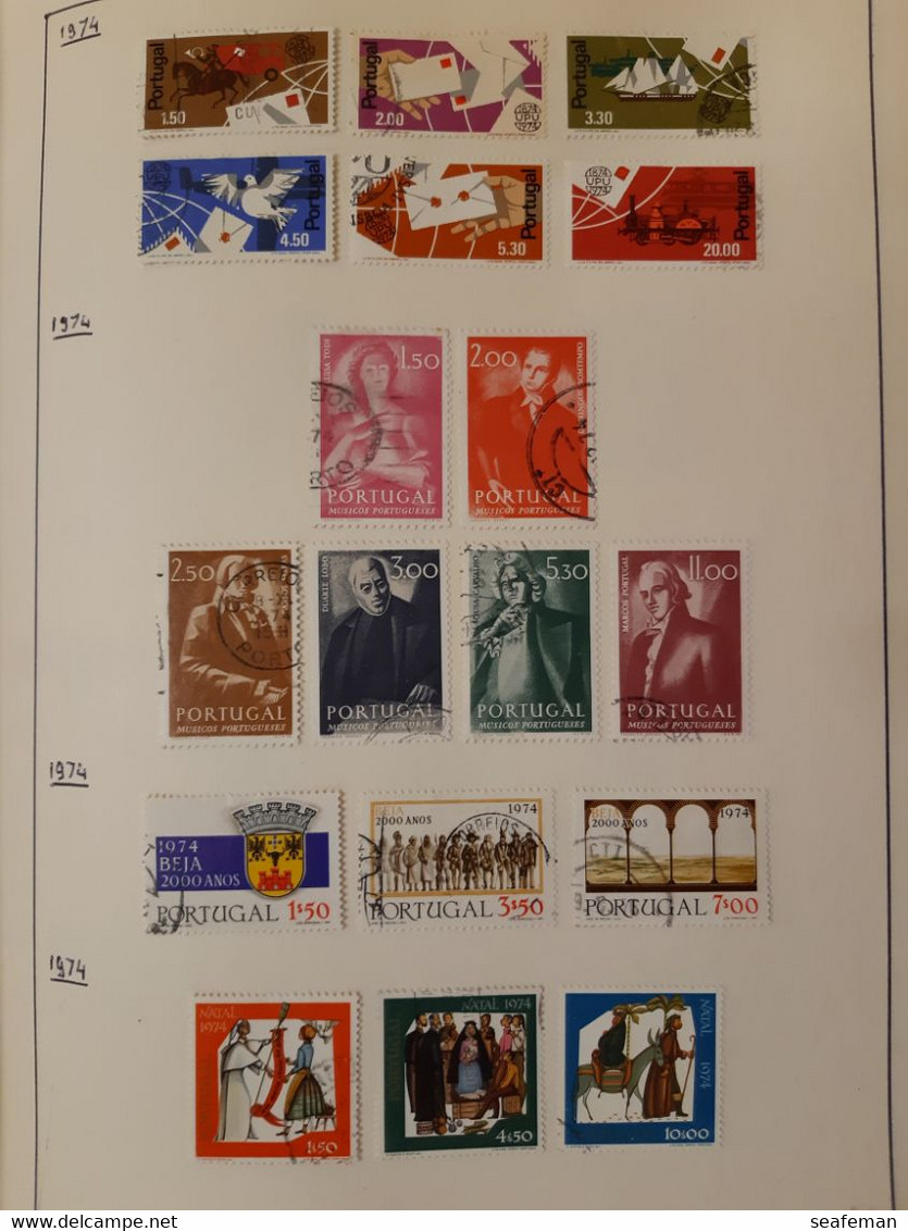 PORTUGAL   1935-1979     COLLECTION used/VF,good quality,almost complete,see 54 scans   [26p]