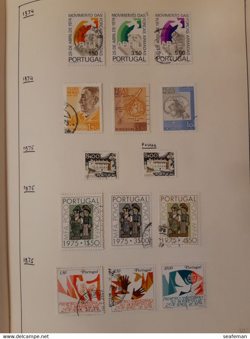 PORTUGAL   1935-1979     COLLECTION used/VF,good quality,almost complete,see 54 scans   [26p]