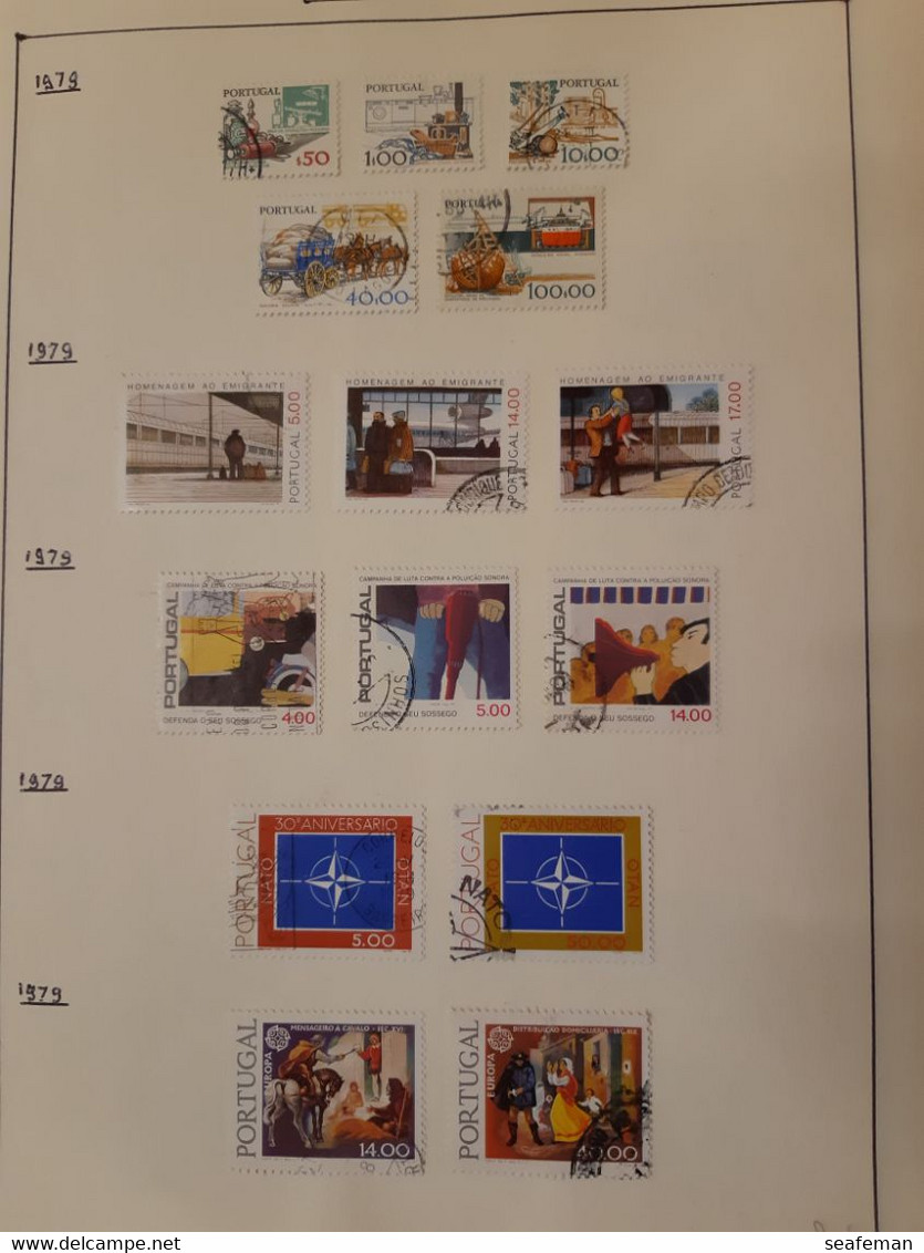 PORTUGAL   1935-1979     COLLECTION used/VF,good quality,almost complete,see 54 scans   [26p]