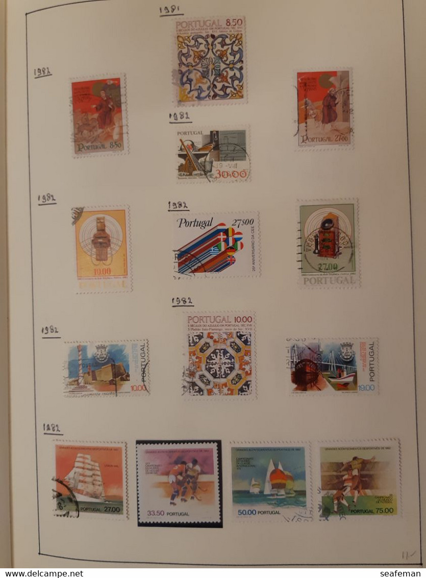 PORTUGAL   1979-2001     COLLECTION used/Postfrisch/VF,good quality,almost complete,see 76 scans   [27p]