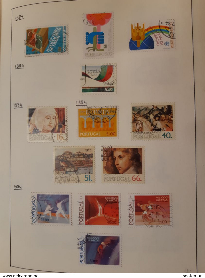 PORTUGAL   1979-2001     COLLECTION used/Postfrisch/VF,good quality,almost complete,see 76 scans   [27p]