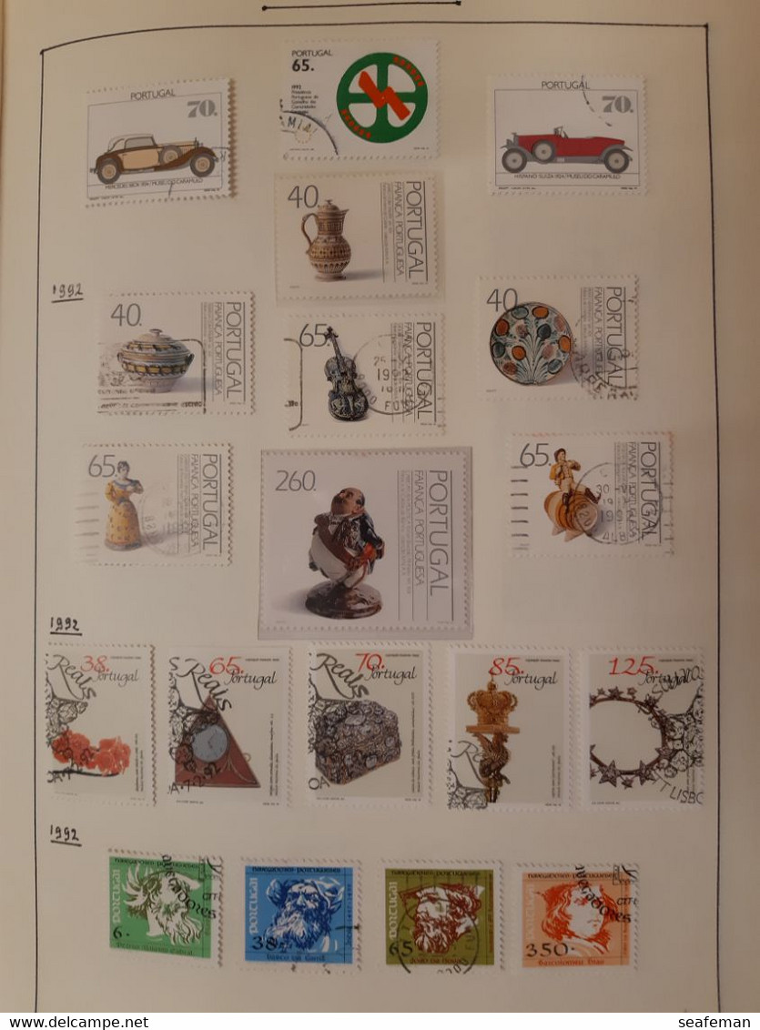 PORTUGAL   1979-2001     COLLECTION used/Postfrisch/VF,good quality,almost complete,see 76 scans   [27p]