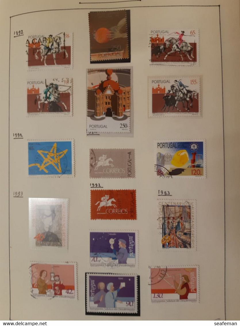 PORTUGAL   1979-2001     COLLECTION used/Postfrisch/VF,good quality,almost complete,see 76 scans   [27p]