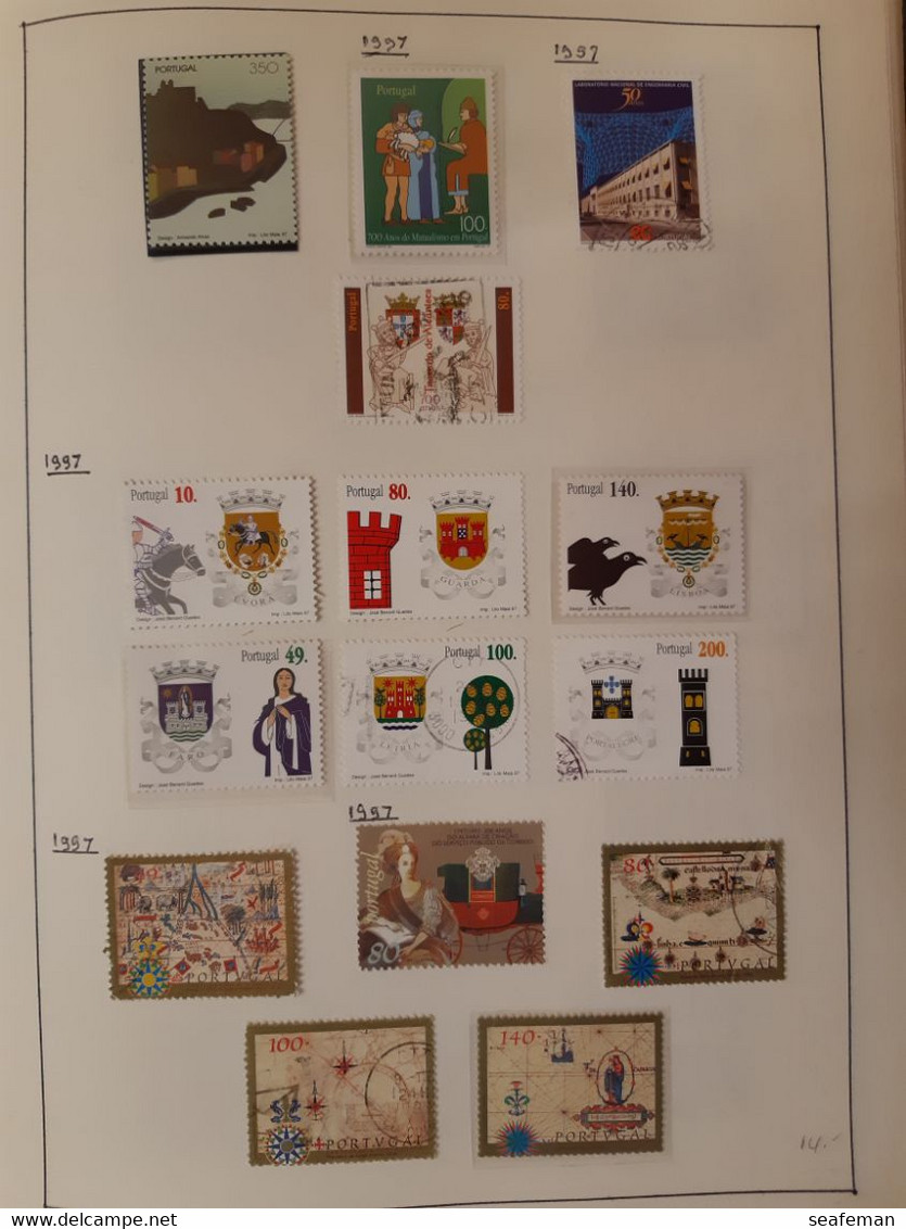 PORTUGAL   1979-2001     COLLECTION used/Postfrisch/VF,good quality,almost complete,see 76 scans   [27p]