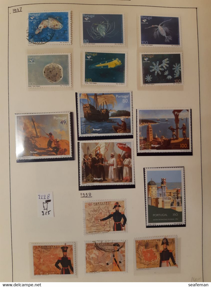 PORTUGAL   1979-2001     COLLECTION used/Postfrisch/VF,good quality,almost complete,see 76 scans   [27p]