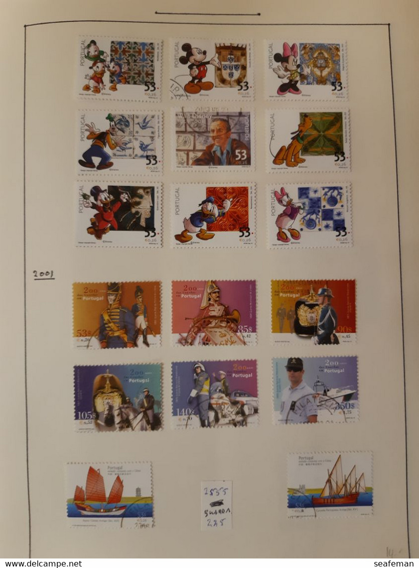 PORTUGAL   1979-2001     COLLECTION used/Postfrisch/VF,good quality,almost complete,see 76 scans   [27p]