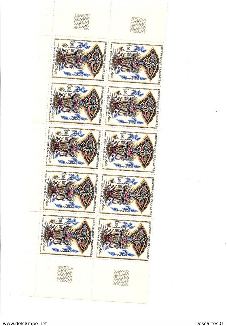 1 BLOC DE 10 TIMBRES NEUFS  SANS TRACES YVERT ET TELLIER 1493 - Neufs