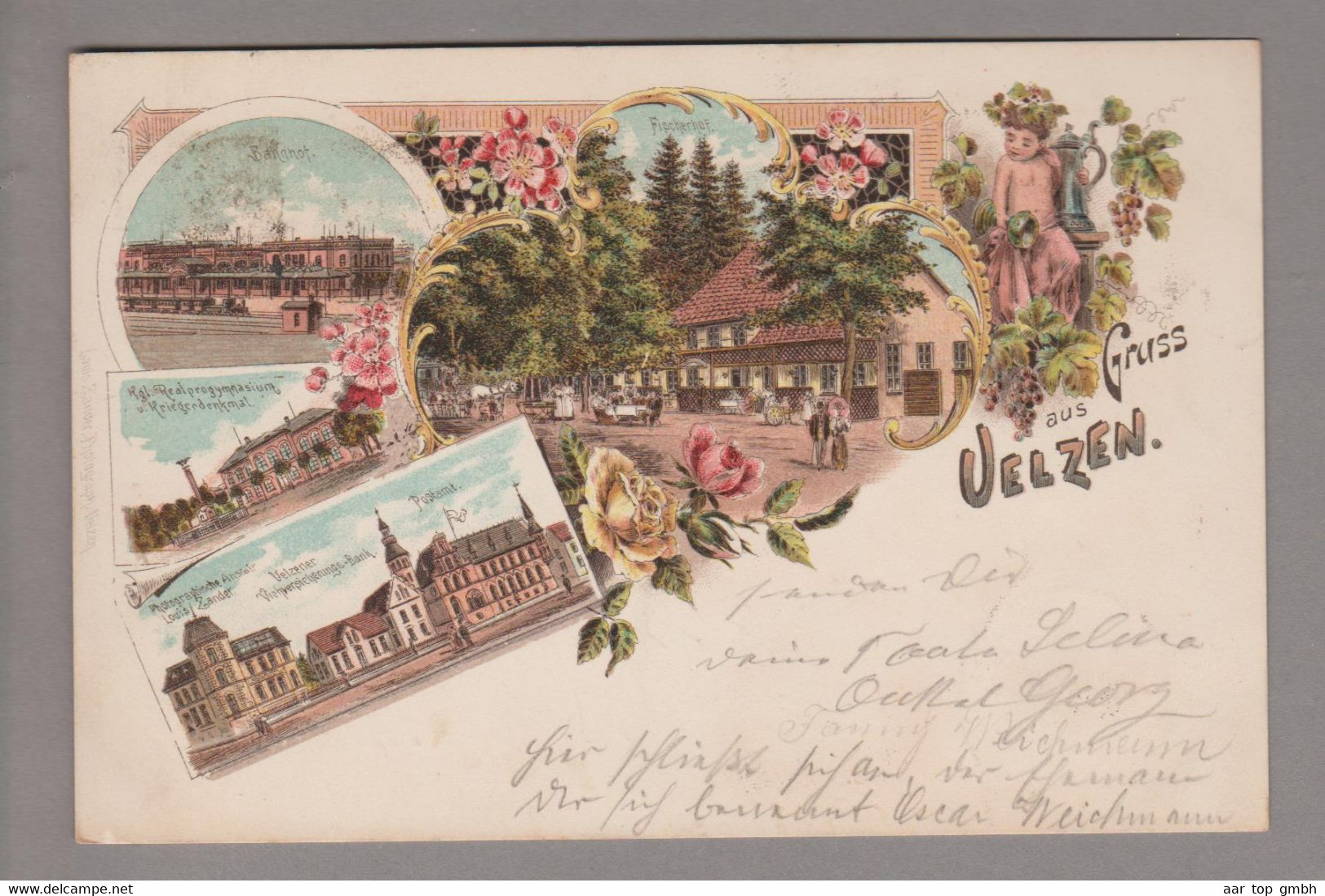 AK DE N.S. Uelzen 1898-03-22 Litho - Uelzen