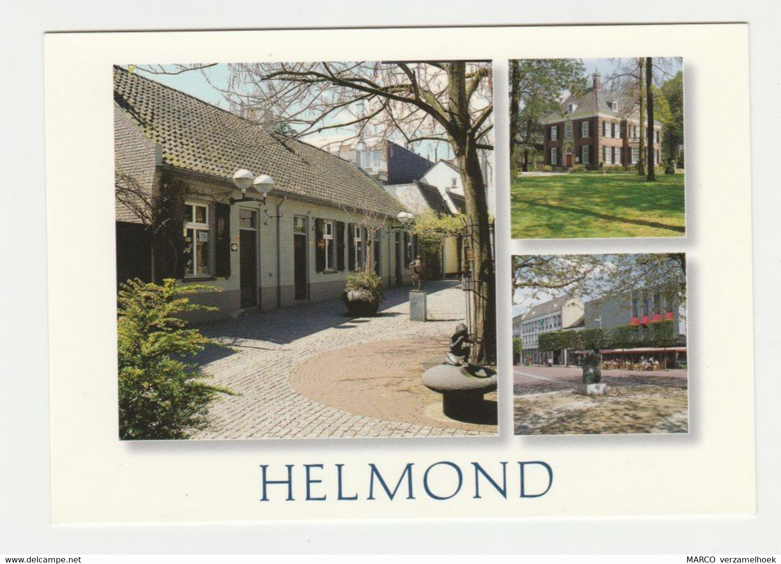 Postcard-ansichtkaart Markt-happetit-aarle-rixelseweg-ketsegangske HELMOND (NL) - Helmond