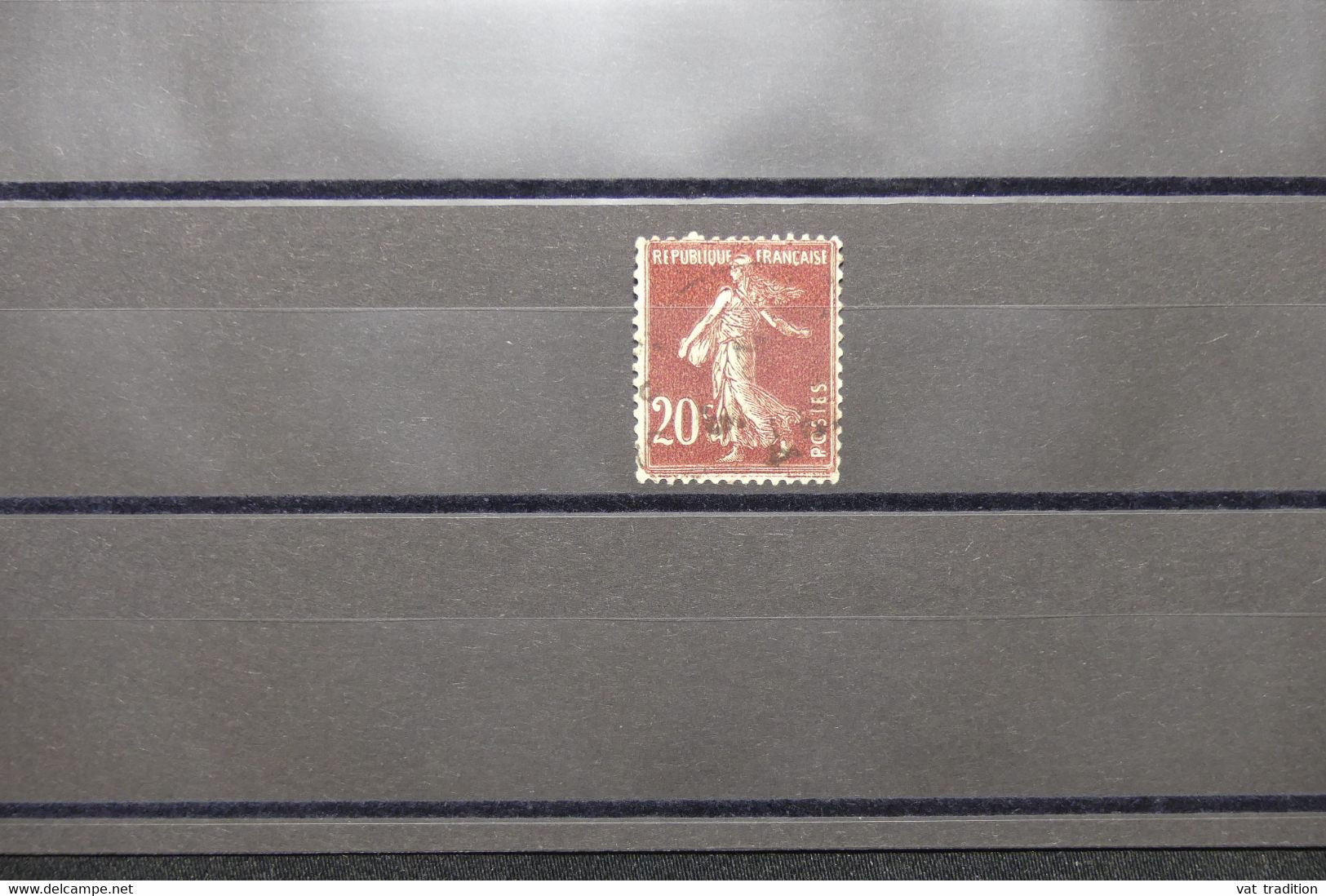 FRANCE - Variété - N° Yvert 139 Type Semeuse - Double Impression - Oblitéré - L 72166 - Used Stamps