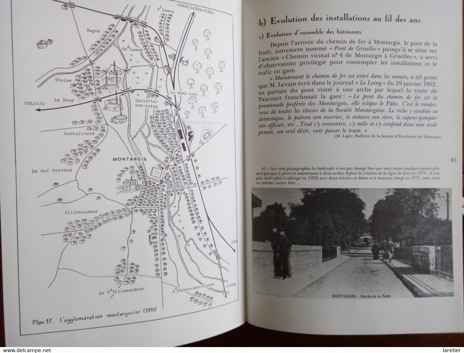 Le Chemin De Fer à Montargis Et Dans Le Gâtinais, Des Origines à Nos Jours - Jean Chaintreau - Ile-de-France