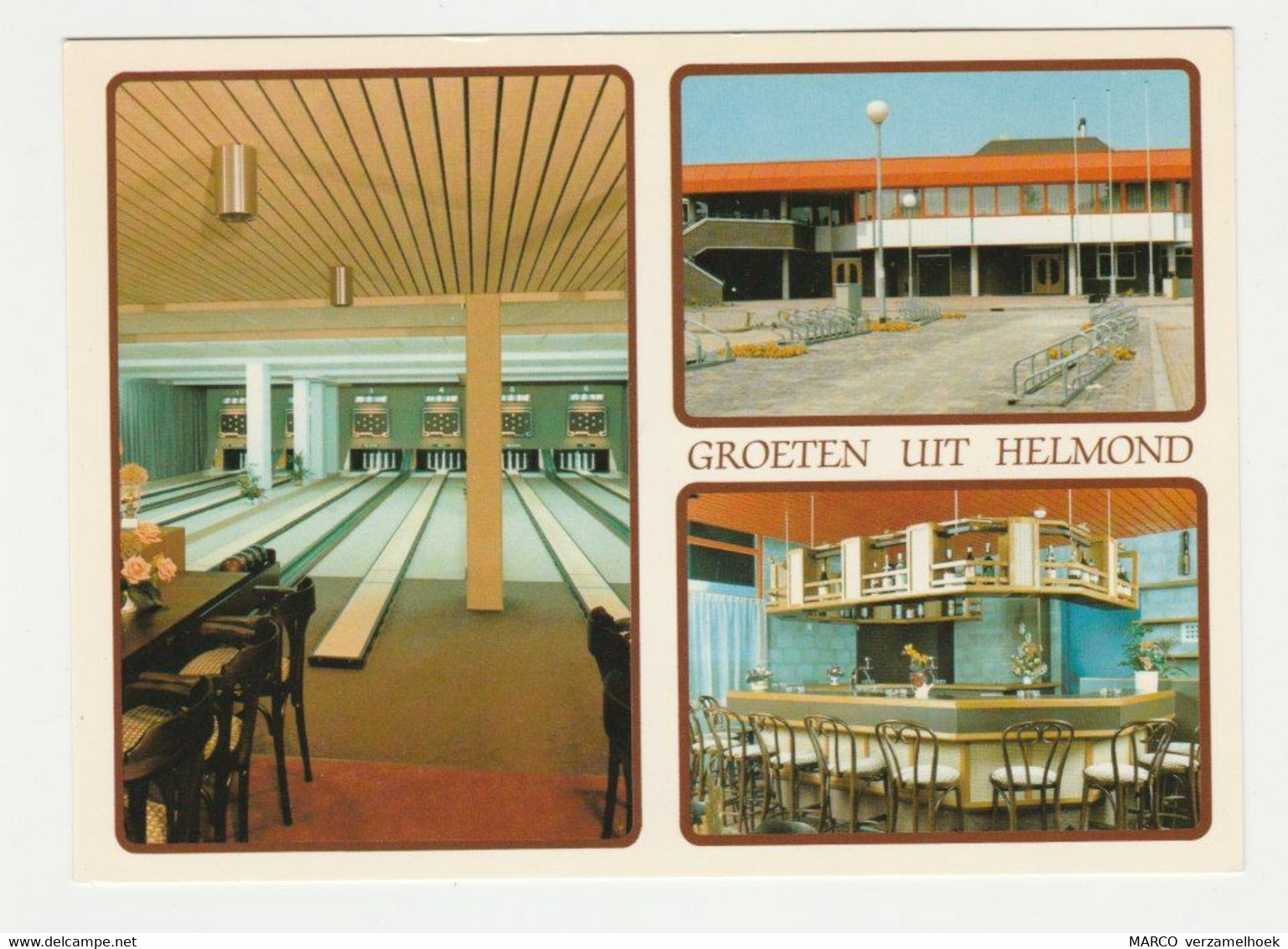 Postcard-ansichtkaart City Sporthal Groeten Uit HELMOND (NL) - Helmond