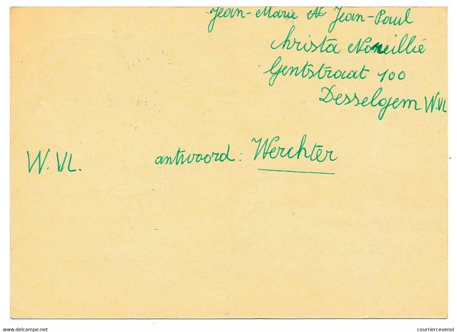 BELGIQUE => Carte Postale - 2F - Publicité "UNIC (Knokke)"  - Publibel 1950 - Publibels