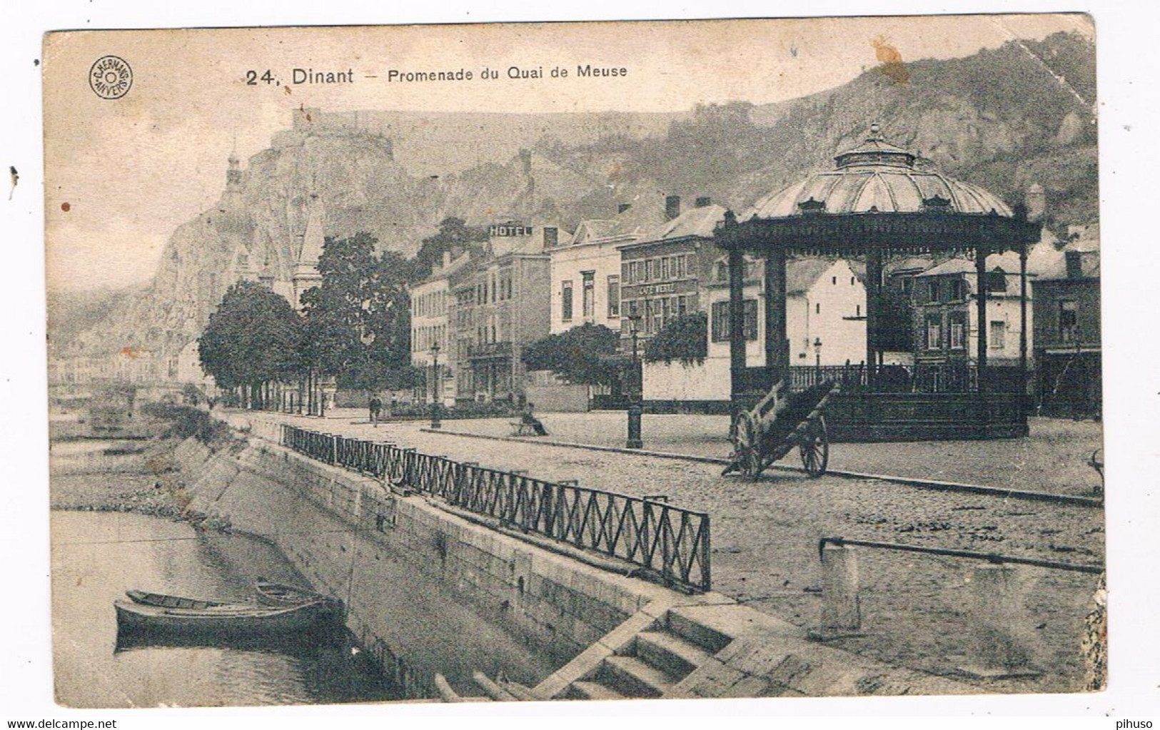 B-7867  DINANT : Promenade Du Quai De Meuse - Dinant