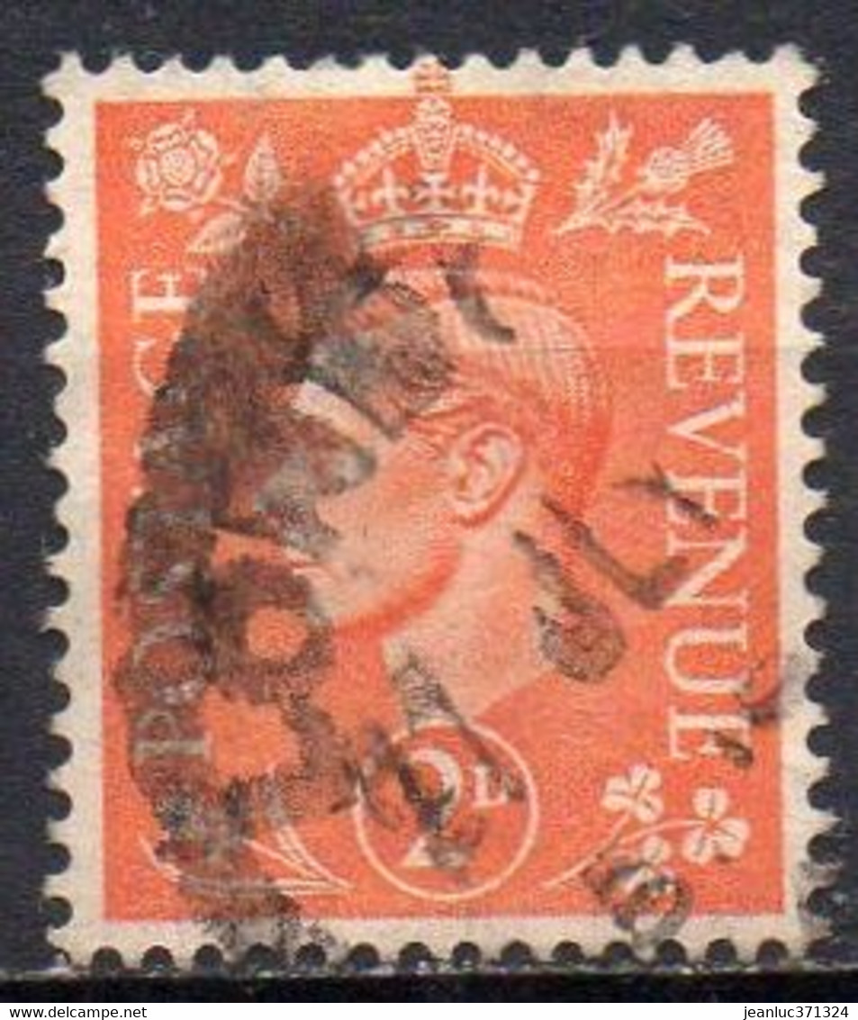 GRANDE BRETAGNE N° 212 O Y&T 1937 George VI - Used Stamps