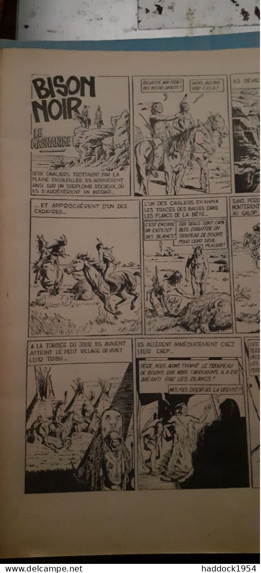 Samedi Jeunesse N°80 Bison Noir 1964 - Samedi Jeunesse