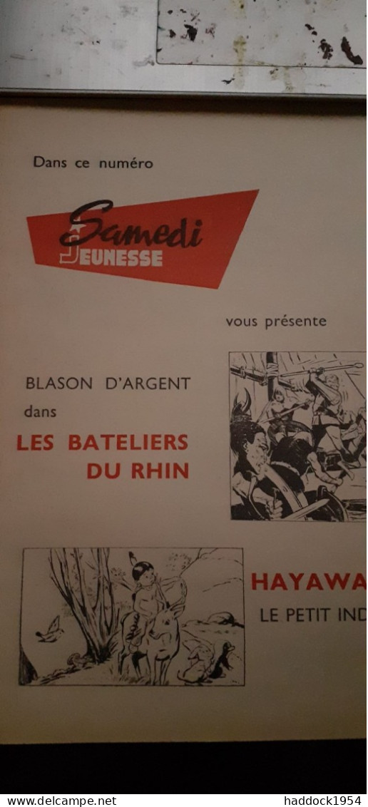 Samedi Jeunesse N°68 Les Bateliers Du Rhin 1963 - Samedi Jeunesse