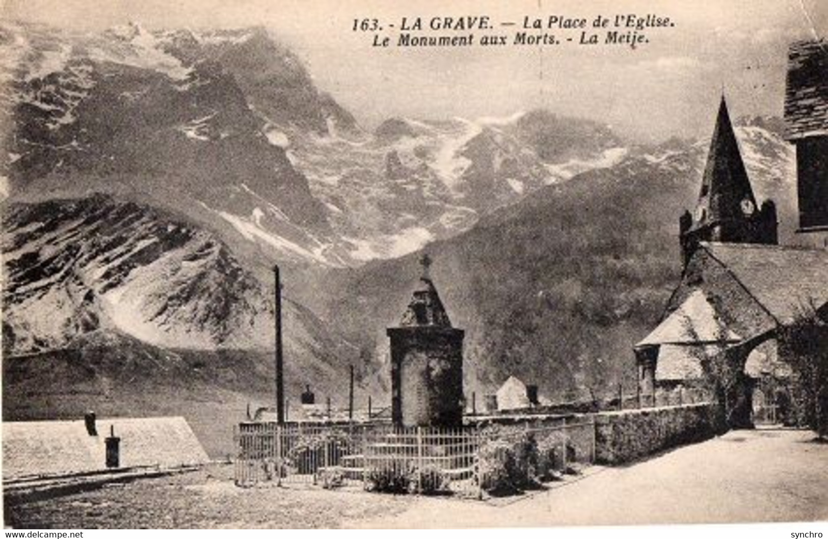 La Grave ; Place De L'église , Le Monument Aux Morts - Sonstige & Ohne Zuordnung