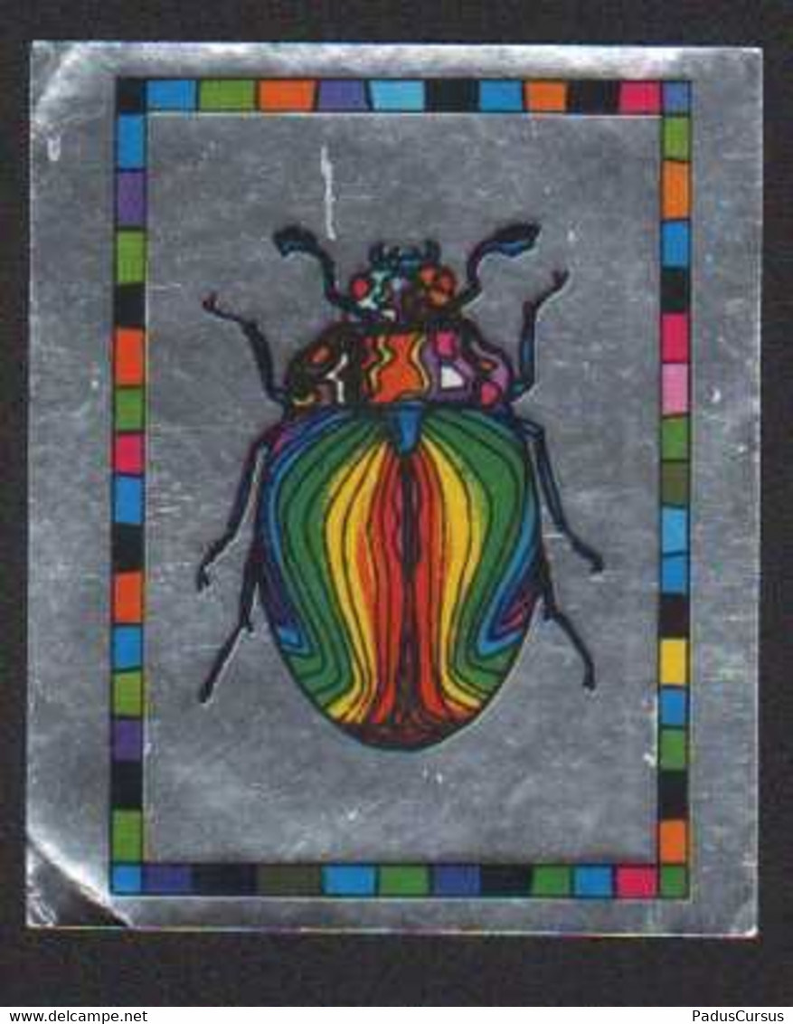 Stikers Scarabeo Coleottero Insetto Scarabs Beetle Insect Scarabée Coléoptère Insecte FAS00117 - Other & Unclassified