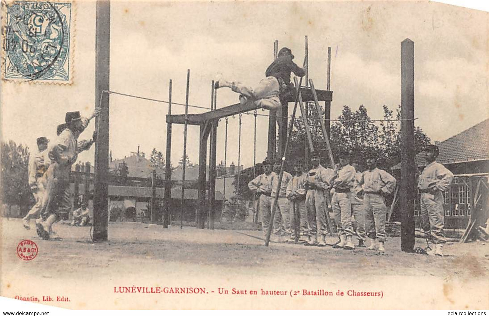 Thème Sport  .    Athlétisme Saut En Hauteur  54 Lunéville        (Voir Scan) - Athletics