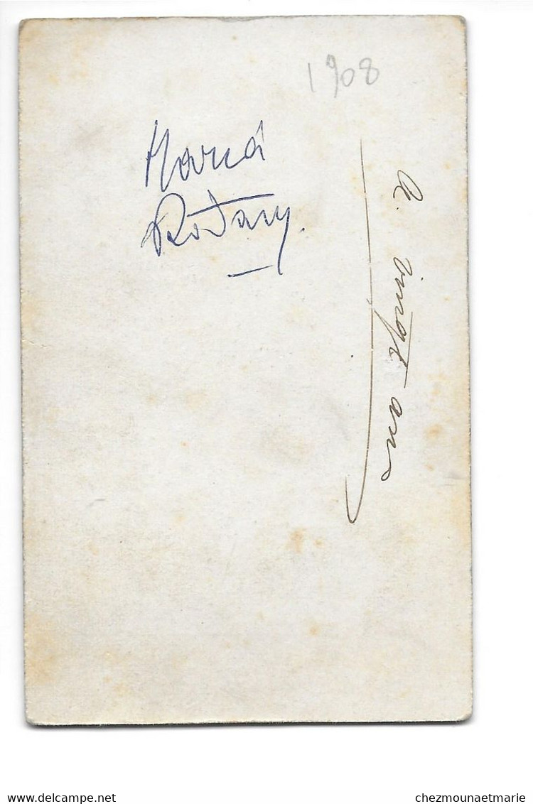 MARIA RODARY A 20 ANS EN 1908 - CDV PHOTO - Personnes Identifiées