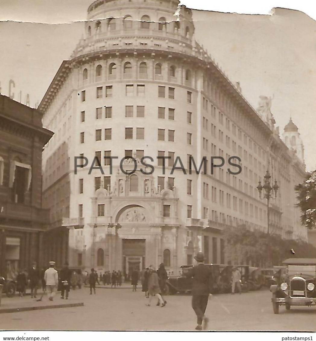 143877 ARGENTINA BUENOS AIRES BANK BANCO BOSTON DAMAGED PHOTO NO POSTAL POSTCARD - Argentinië