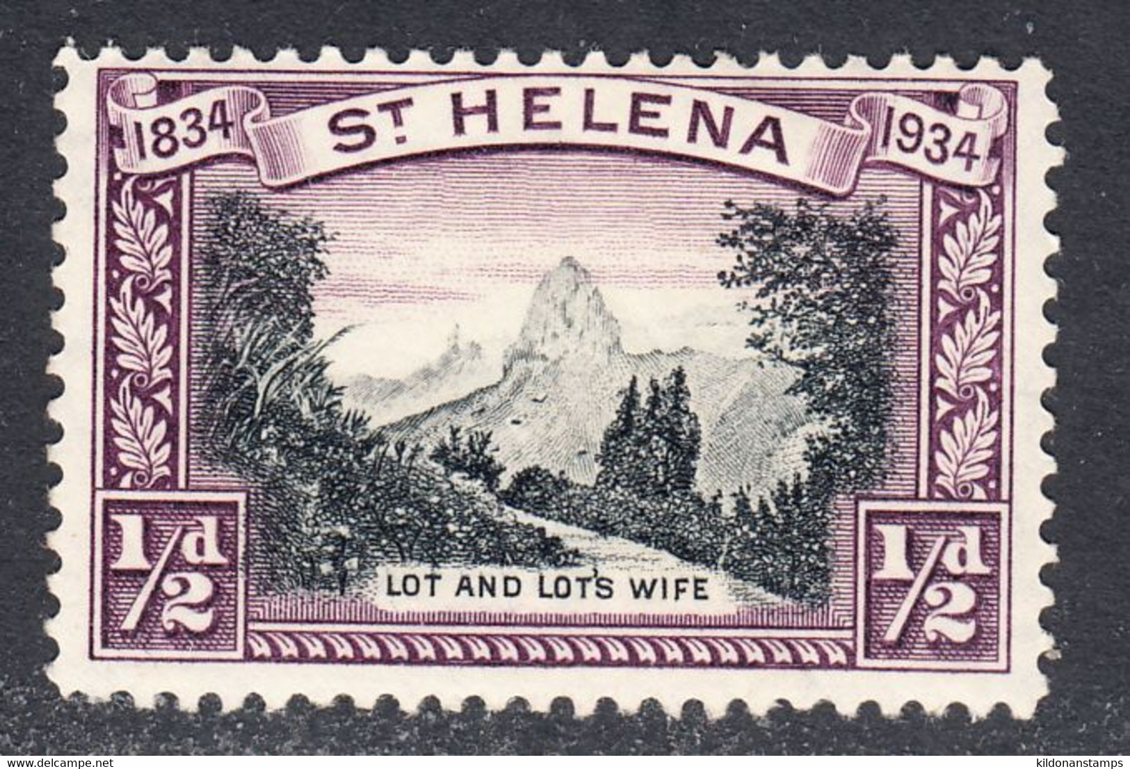 Saint Helena Island 1934 Mint Mounted, Sc# ,SG 114 - Sainte-Hélène