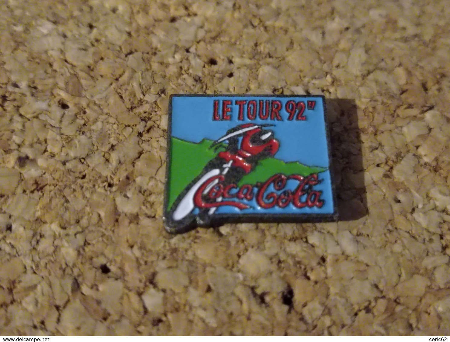 PINS CYCLISME VELO TOUR DE FRANCE 92 COCA COLA - Cyclisme